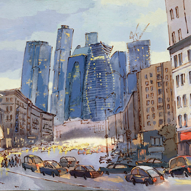 у Курского вокзала