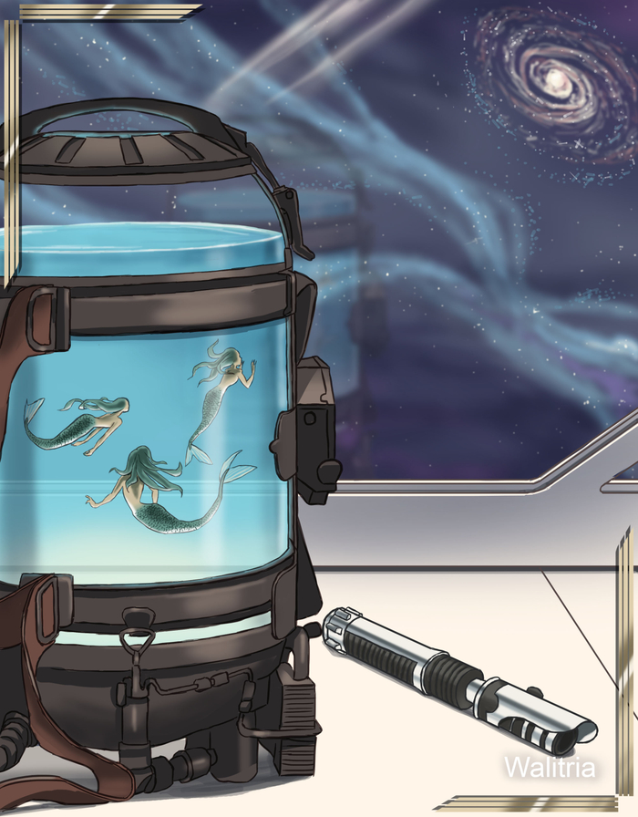 русалки в космосе