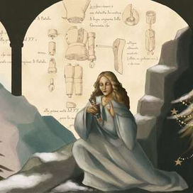 "Щелкунчик в силе Леонардо Да Винчи"  