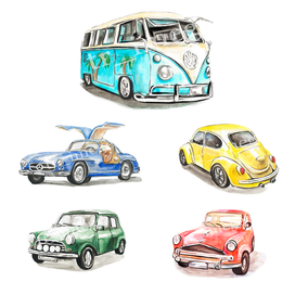 Акварельная иллюстрация