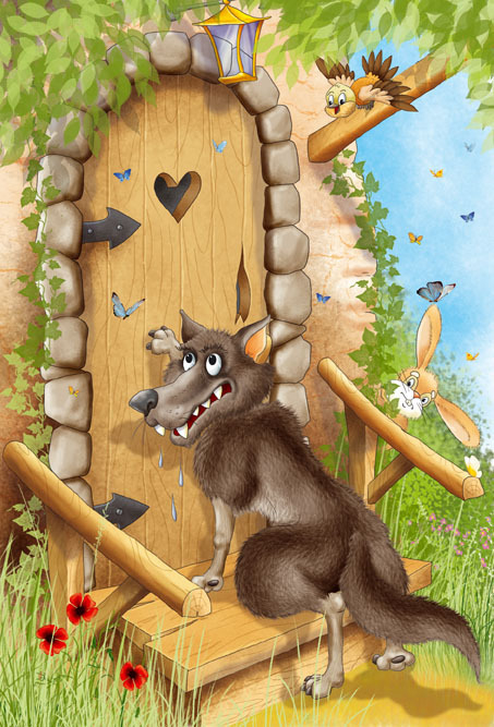 красная шапочка-тук-тук...