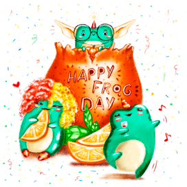 "День лягушек"