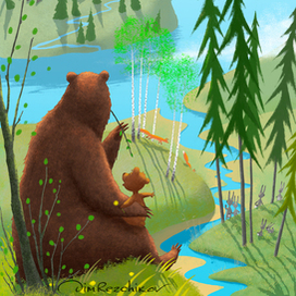 Теплый апрель ) 