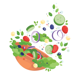 Салат из овощей