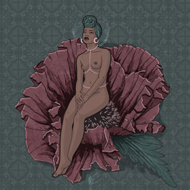 She blossomed in the end of the night