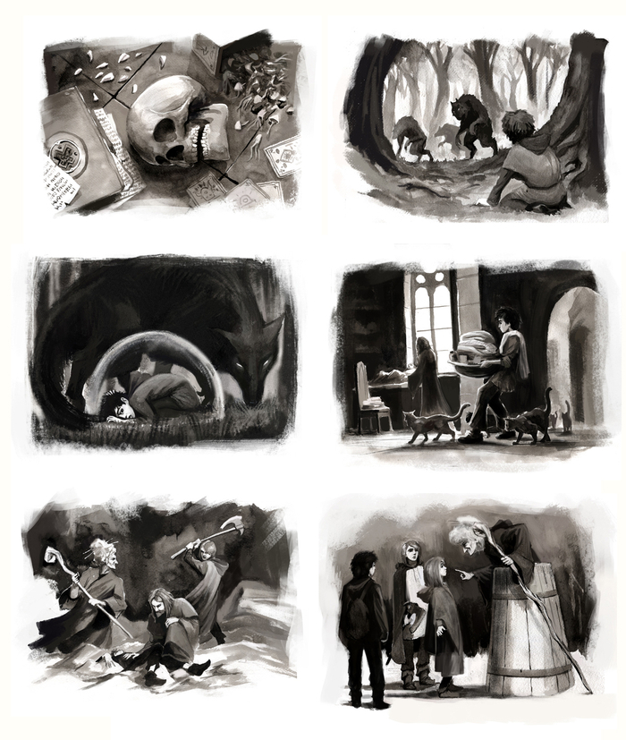 Иллюстрации к главам книги