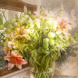 Натюрморт с гранатом