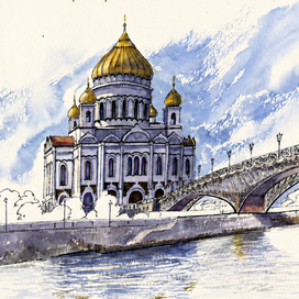 Храм Христа Спасителя. Москва.