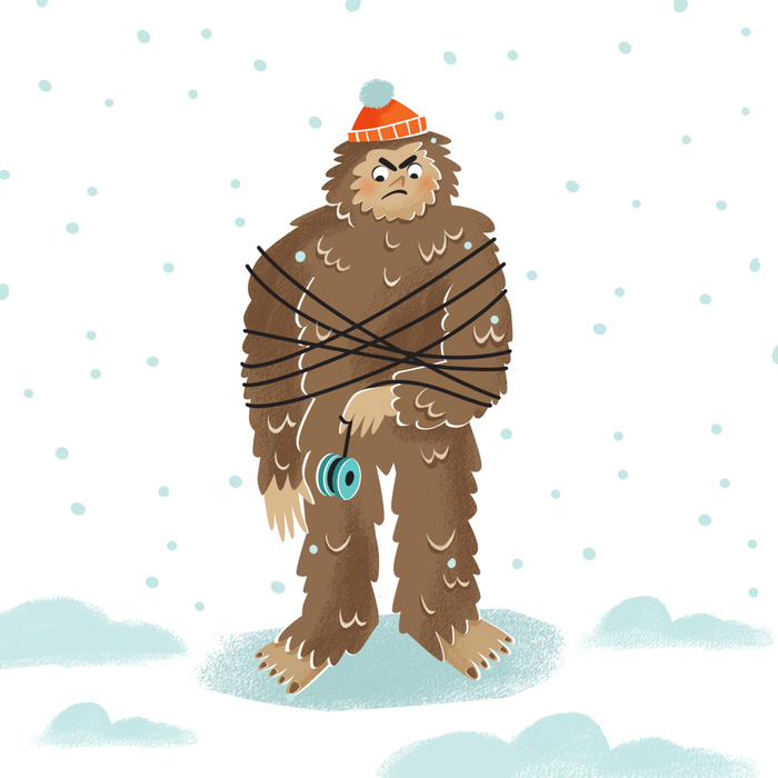 Йети запутался