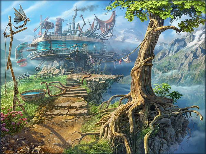 Домик старика