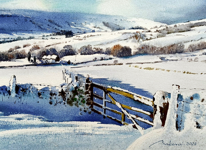 ,,Снег в горах Ирландии,,