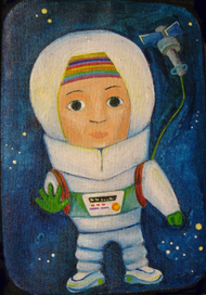 девочка-космонавт