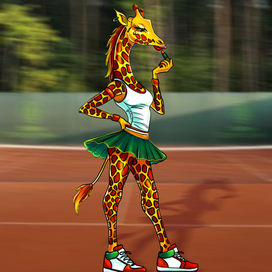 Персонаж Жираф