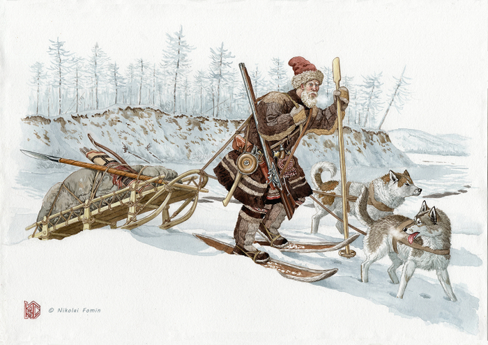 Казак на Нижней Колыме, Середина XVII в.
