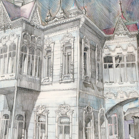 Деревянный дом в Томске