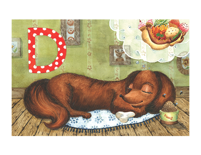 Иллюстрация для букваря на английском языке