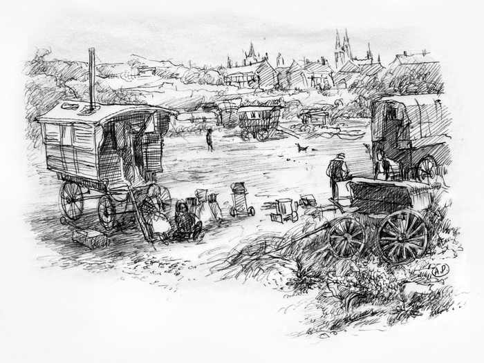 Табор. Цыгане