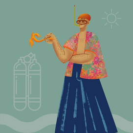 Аквалангист