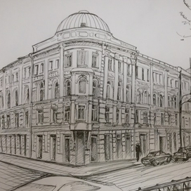 Дом. Графика