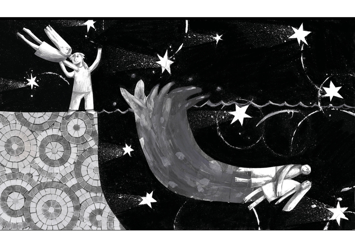 иллюстрация к книге "невесомая принцесса"