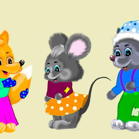 Персонажи для рукавички