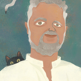 Портрет с котом