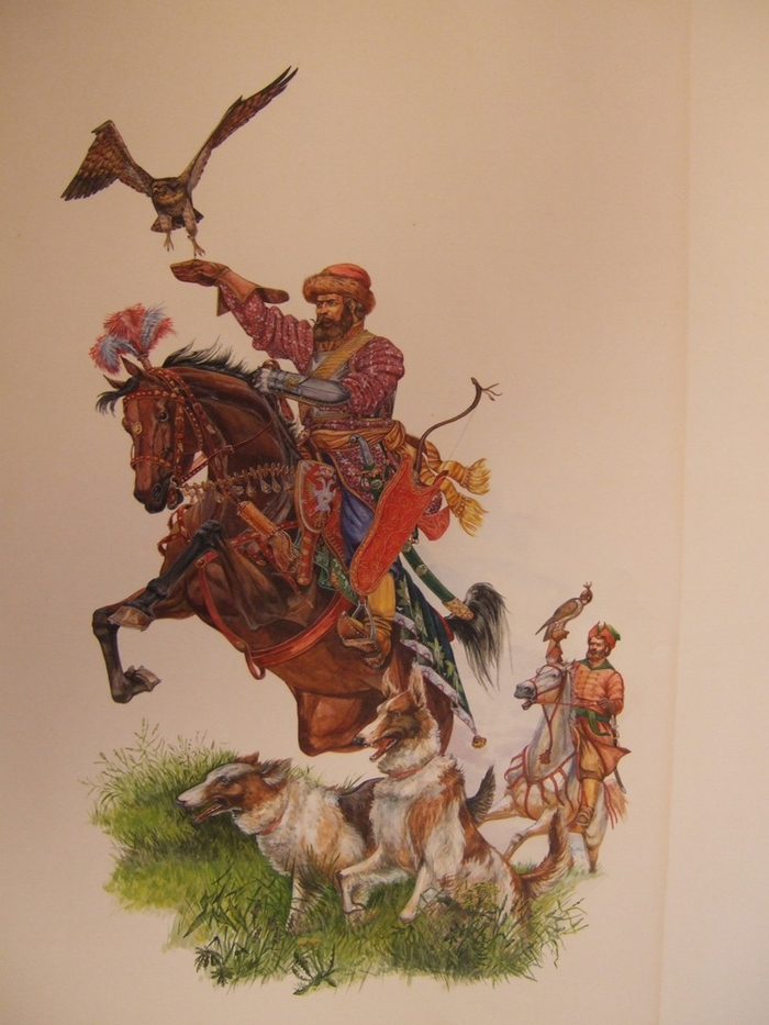 Соколиная охота царя Алексея Михайловича