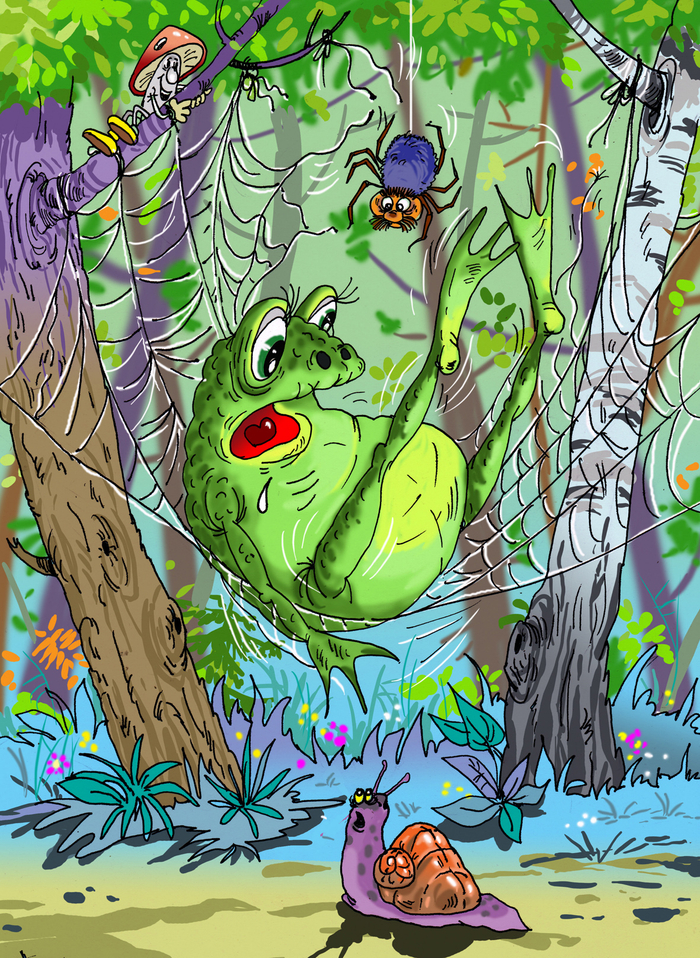 Сказки Н. Щекотилова про Неправильный лес.