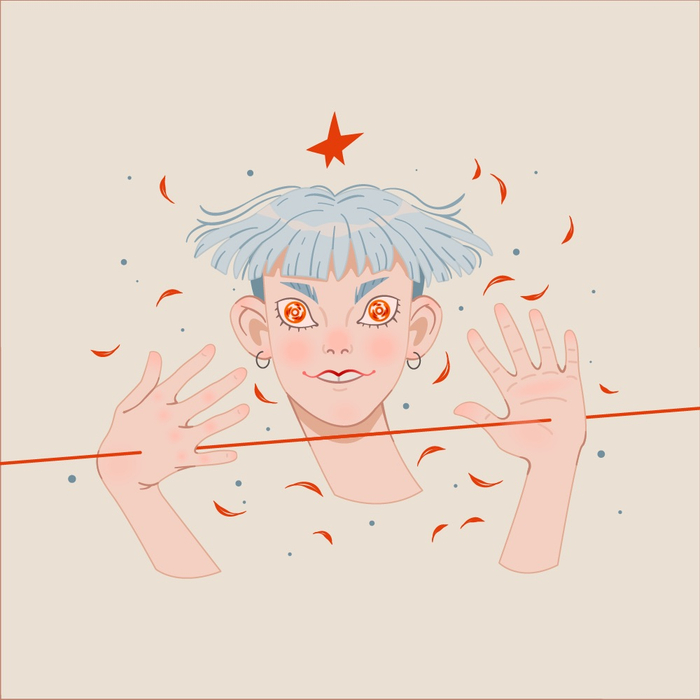 Переработка старого рисунка в вектор.