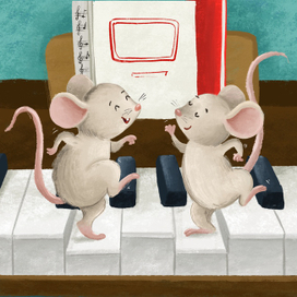 Вышли мыши как-то раз