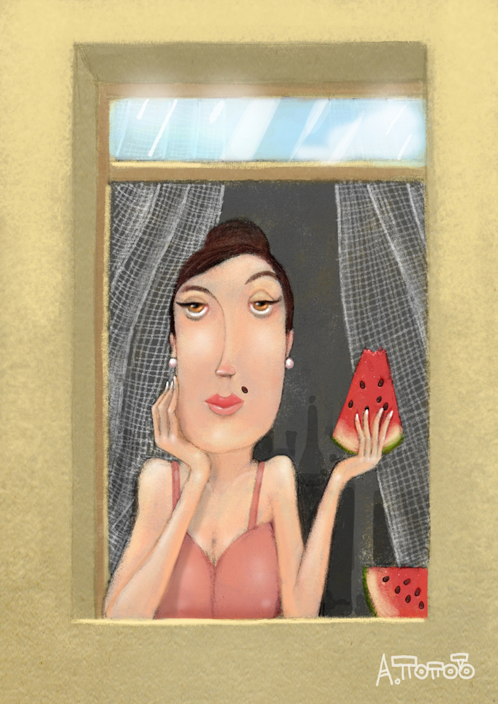 Арбузная семечка