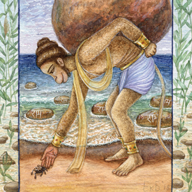 Хануман и паучёк