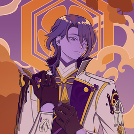 Персонаж Genshin Impact Аято