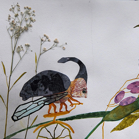 Крошечный монстр. Книжный разворот