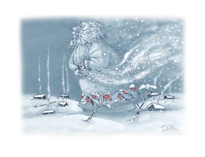 Пришла зима