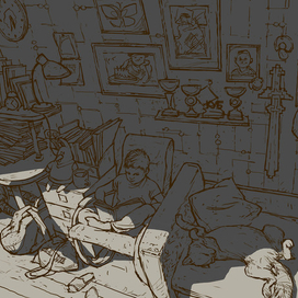 жил-был мальчик.