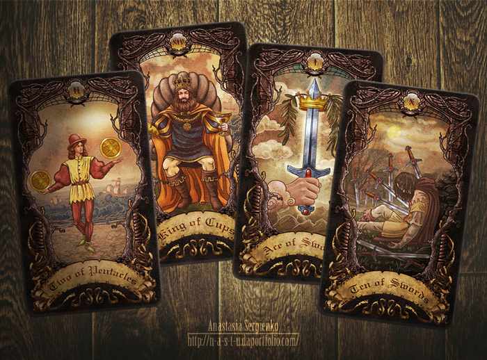 Mysterium. Tarot cards 