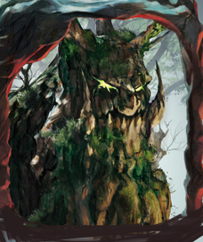 Иллюстрация для карты "Трент", настольная игра "Дикий лов"