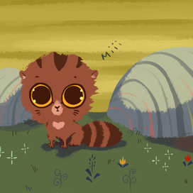 потерявшийся котенок