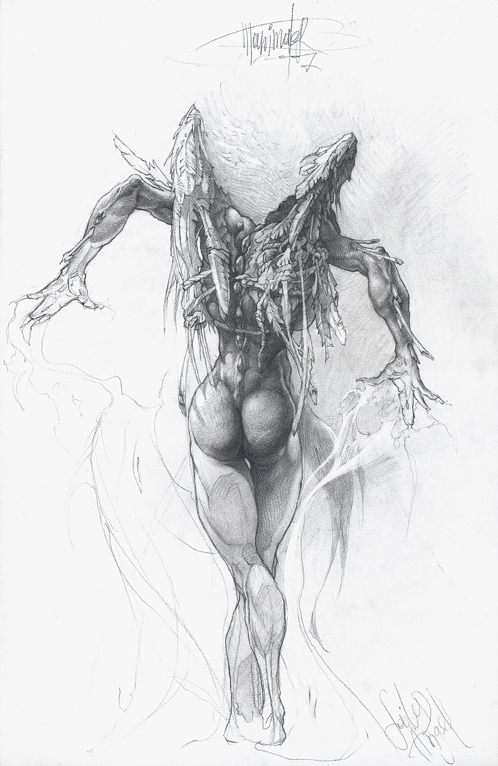 Fallen Angel эскиз