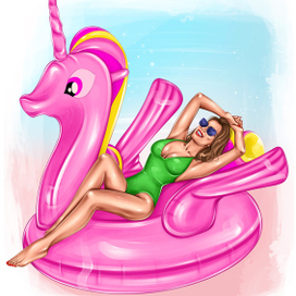 Летний принт