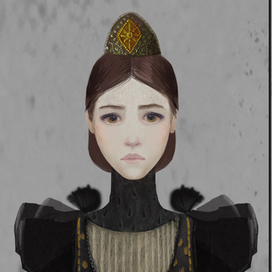 персонаж Несмеяны для мультфильма