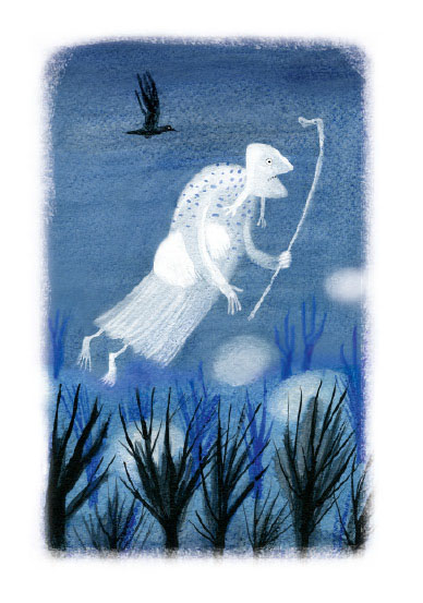 Иллюстрация к сказке Андрея Семина "Нежна Княжна"