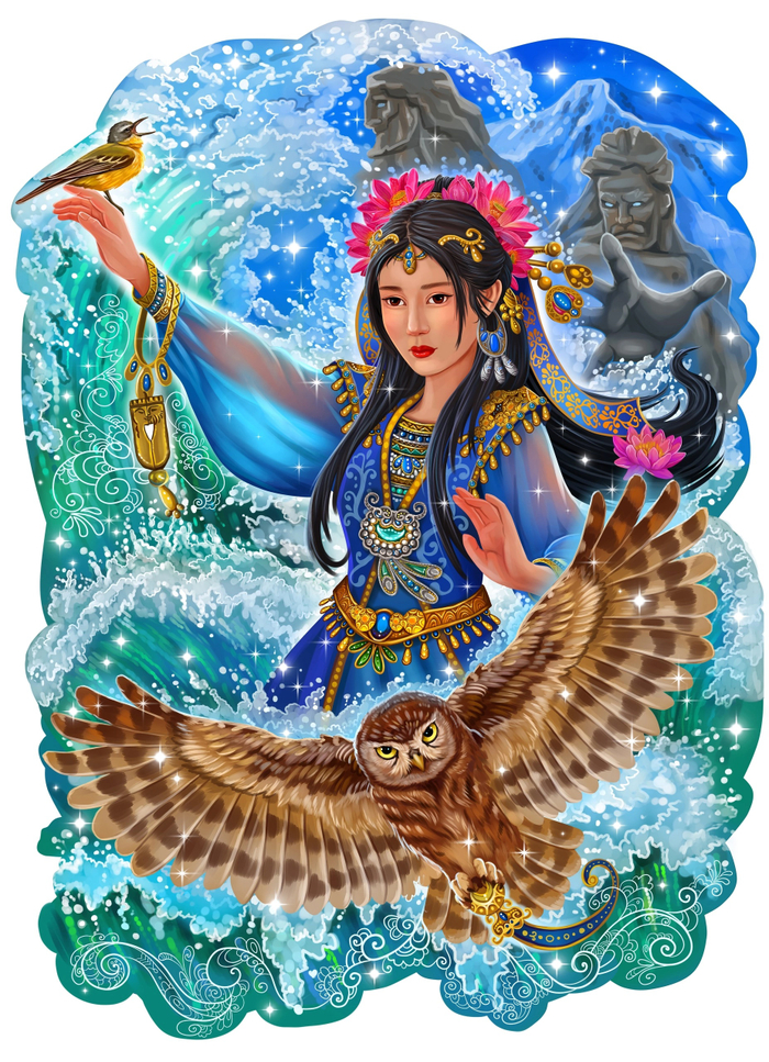 Иллюстрация для пазла 