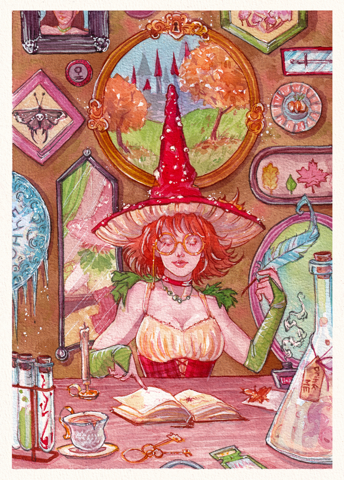 Осенняя ведьма