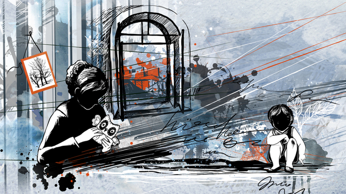 №5 серия иллюстраций для титров теле-сериала