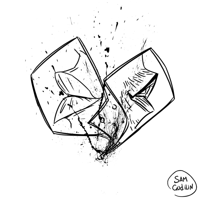 Иллюстрации для сборника стихов "СРЕЗ"