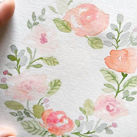 Нежный веночек