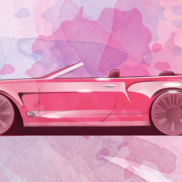 Pink Car