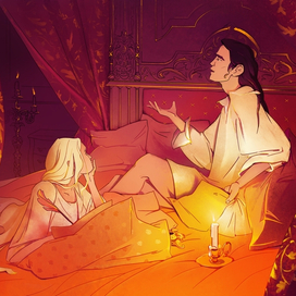 Виконт де Вальмон и Сесиль де Воланж